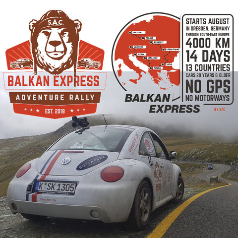 „satt & schlau“ BALKAN EXPRESS Adventure Rally